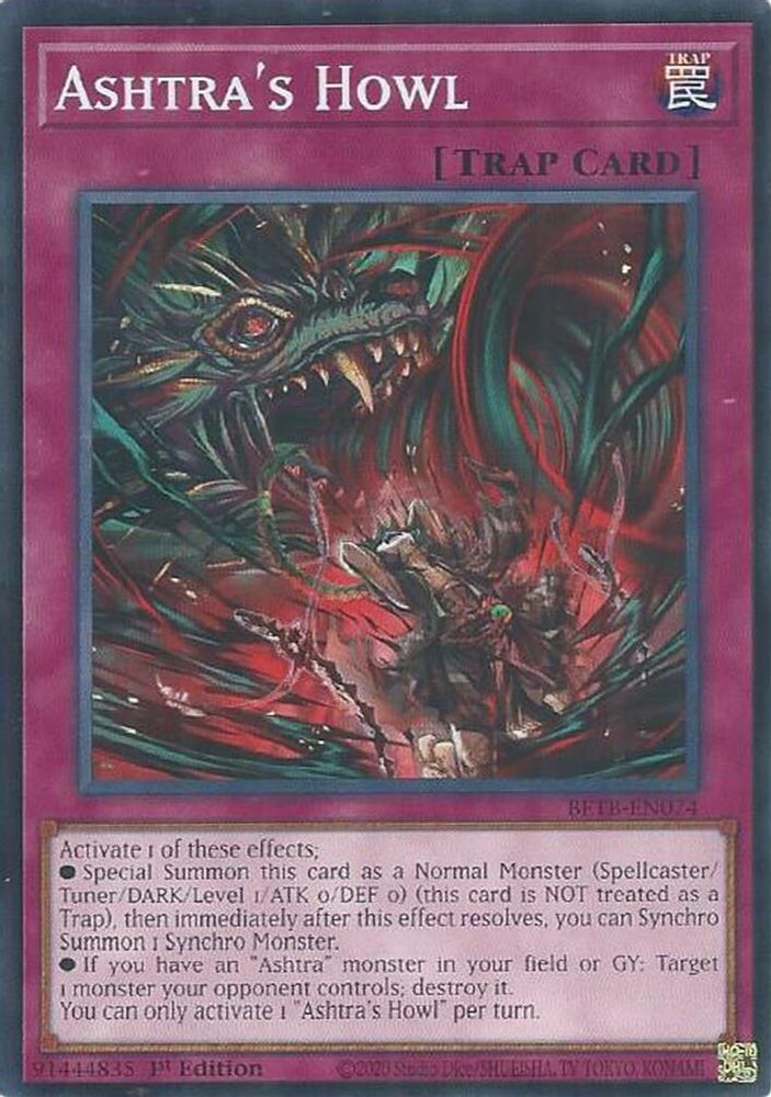 BETB-EN074 * Ashtra's Howl * Common * Beyond the Brave
