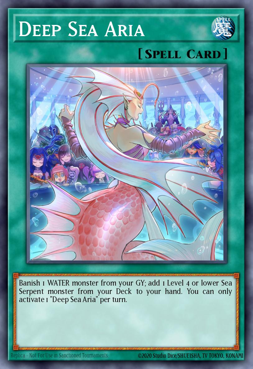 Deep Sea Aria * Super Rare * MP21-EN076