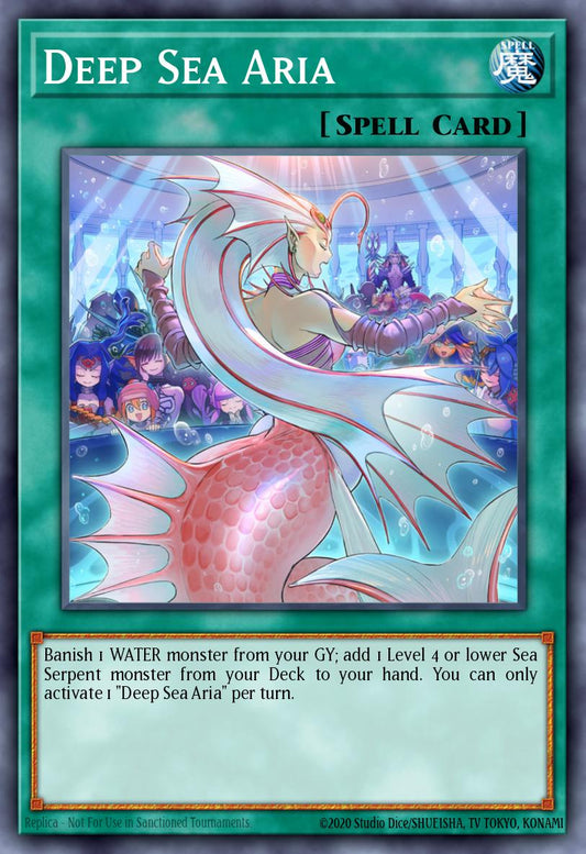 Deep Sea Aria * Super Rare * MP21-EN076