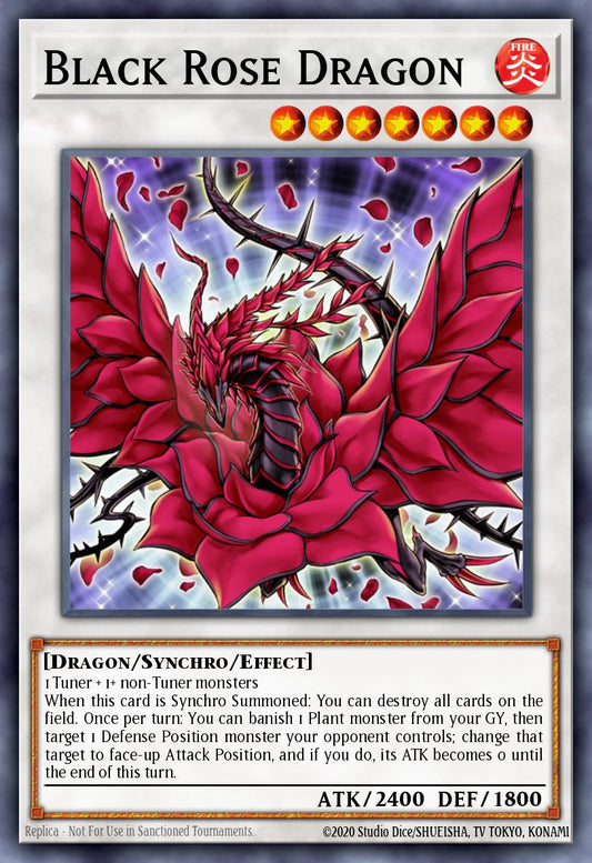 L26D-ENX31 -Black Rose Dragon - Common - Legendary Modern Decks 2026