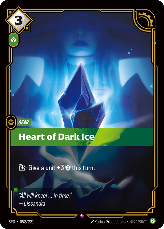 Heart of Dark Ice * Rare * SFD-052