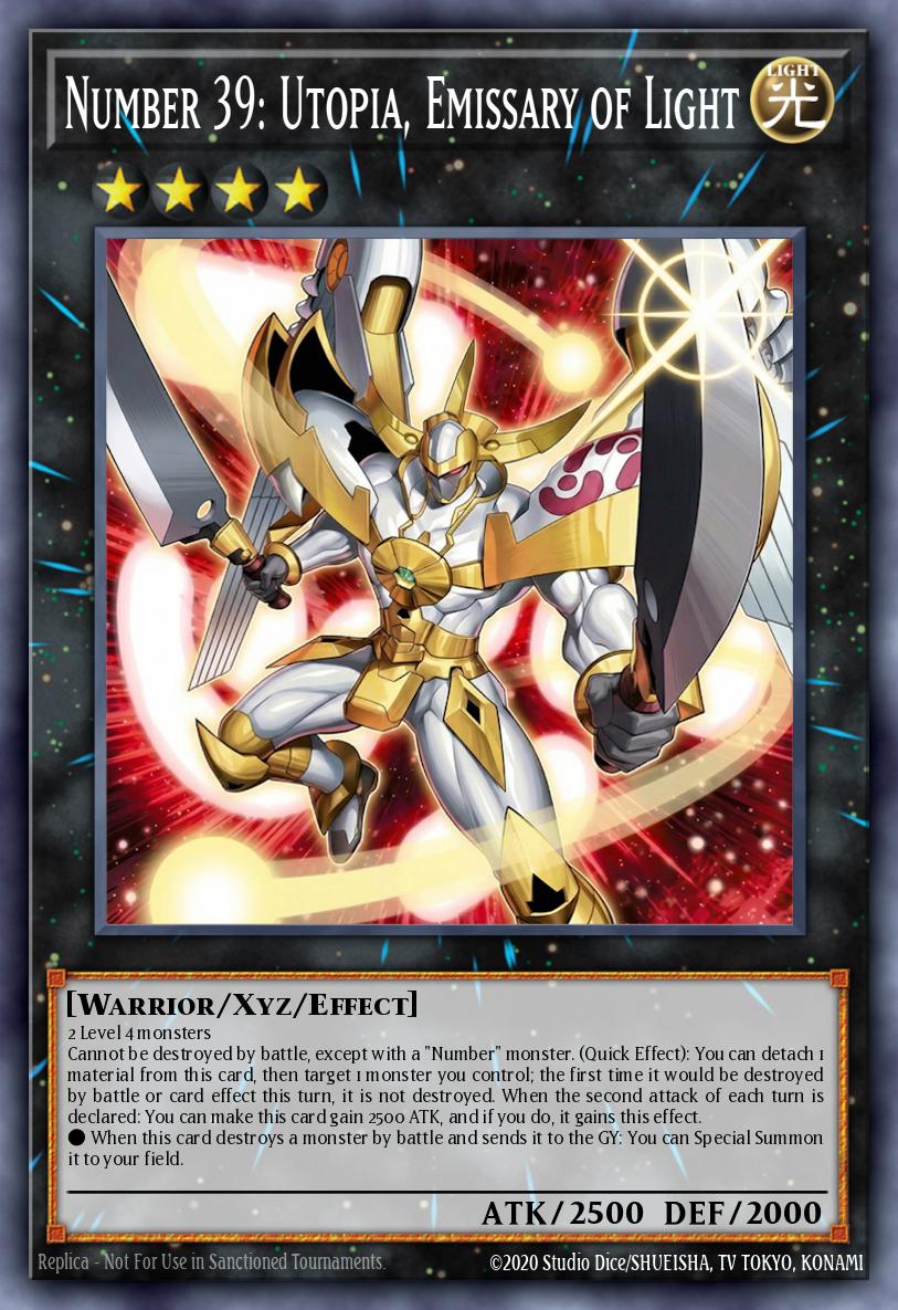 MAMO-EN010 * Number 39: Utopia, Emissary of Light * Ultra Rare * Magnificent Monsters