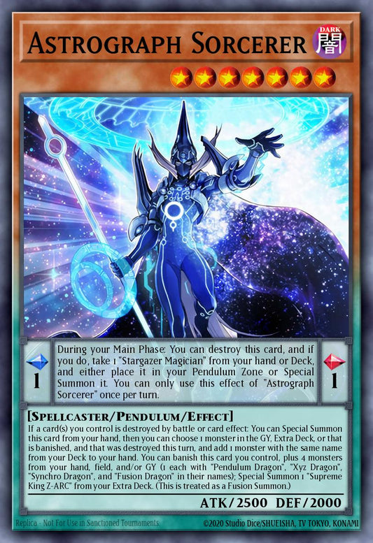 LAVD-ENO07 * Astrograph Sorcerer * Common * Legendary Arc-V Decks
