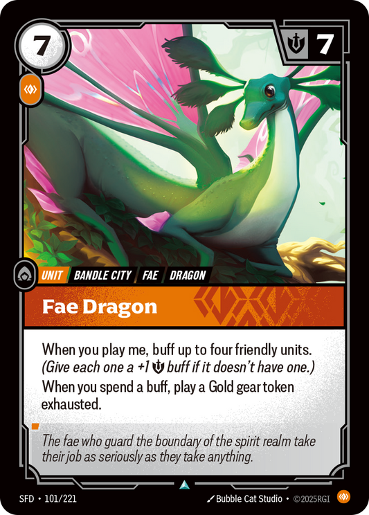 Fae Dragon * Uncommon * SFD-101