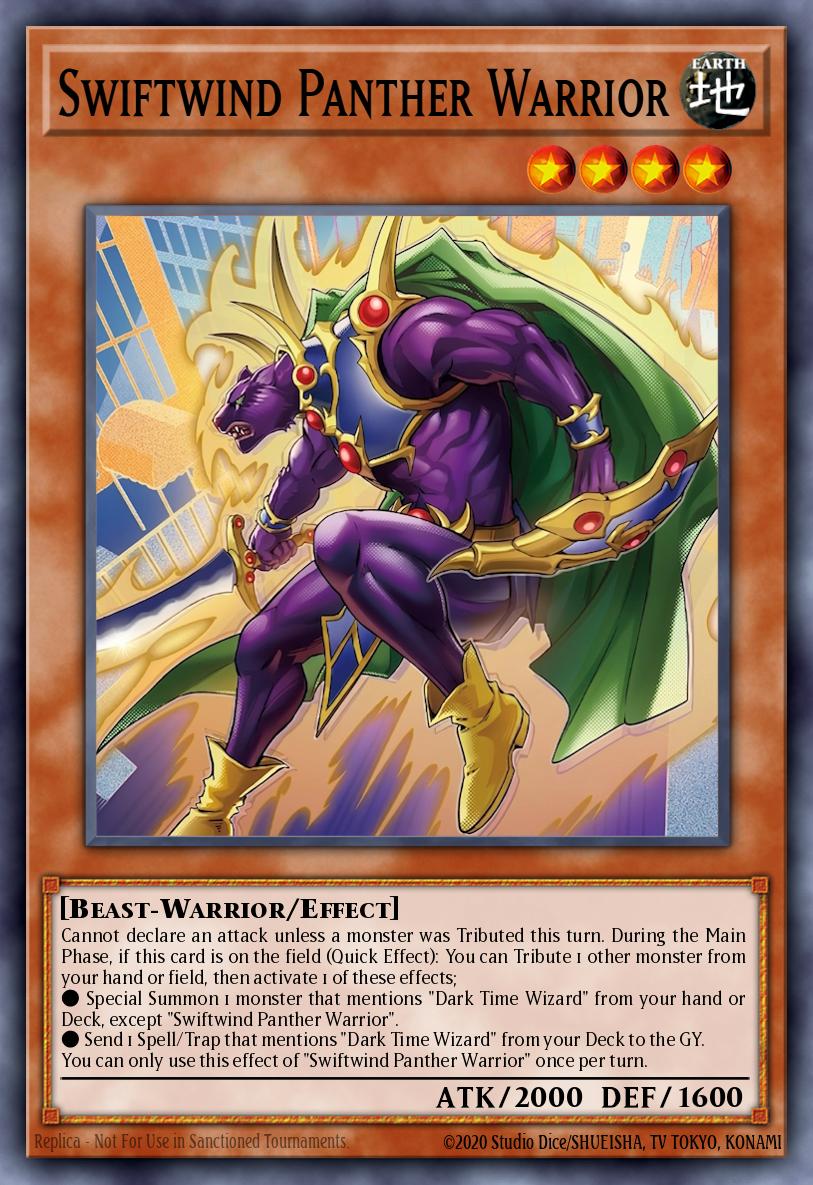 BETB-EN001 * Swiftwind Panther Warrior * Super Rare * Beyond the Brave