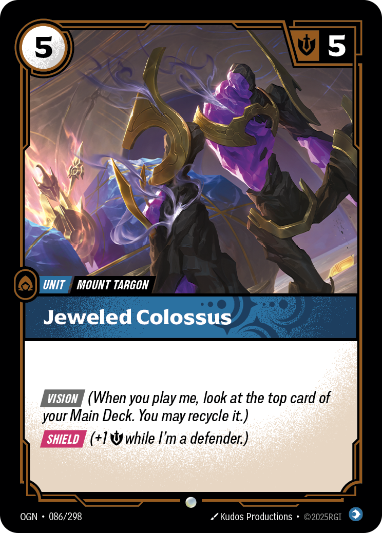 OGN-086 * Jeweled Colossus * Common * Origins