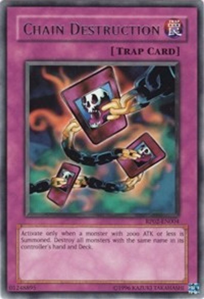 Chain Destruction * Rare * RP02-EN004