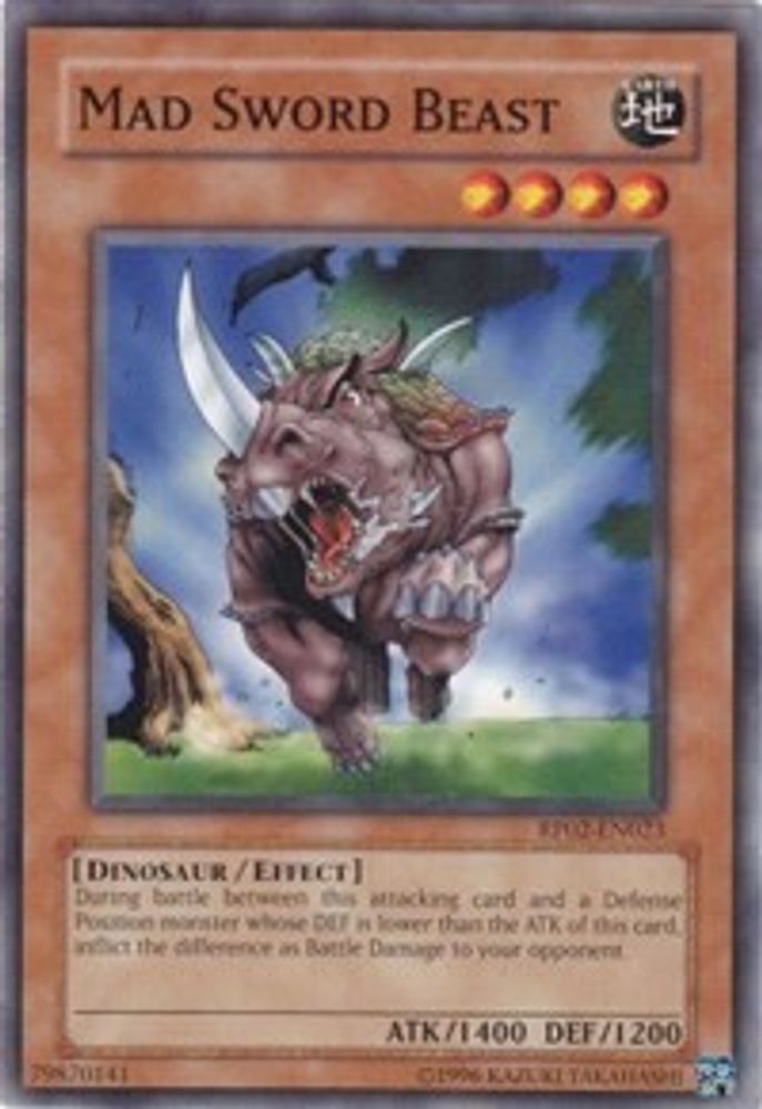 Mad Sword Beast * Common * RP02-EN023