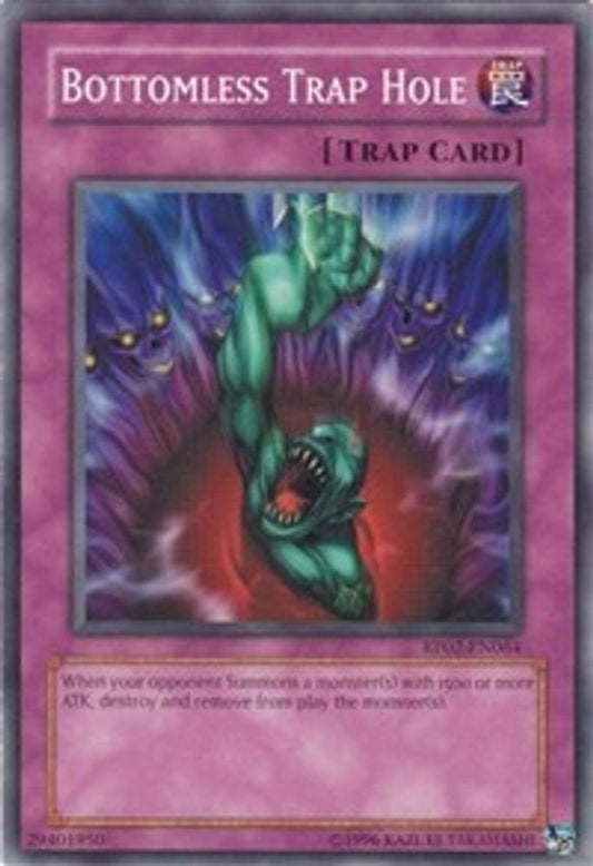 Bottomless Trap Hole — Common RP02-EN064, carta Yu-Gi-Oh!