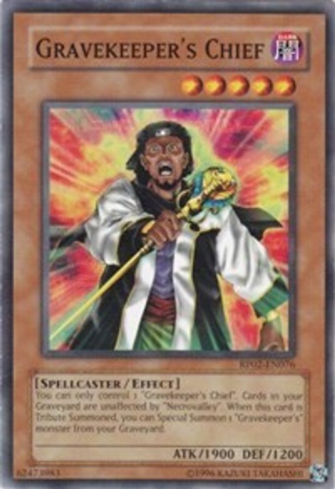Gravekeeper's Chief * Common * RP02-EN076