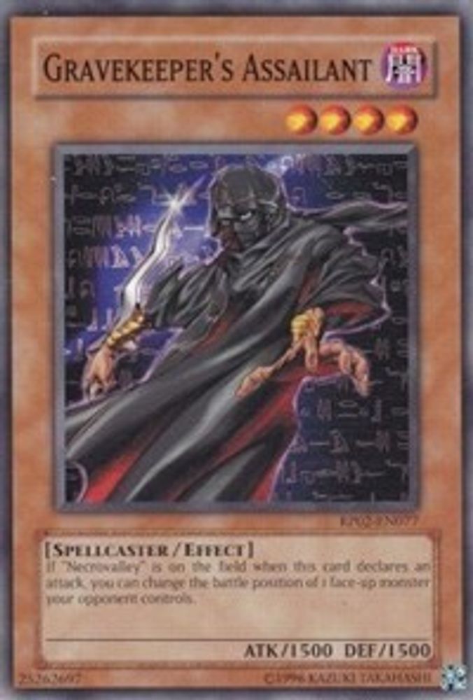 Gravekeeper's Assailant * Common * RP02-EN077