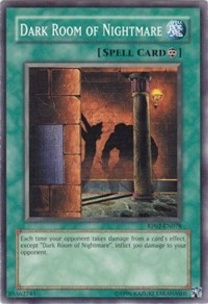 Dark Room of Nightmare * Common * RP02-EN078