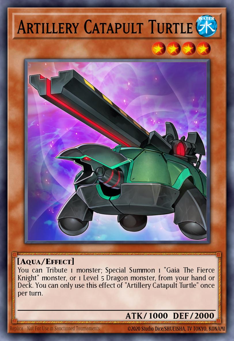 Artillery Catapult Turtle * Super Rare * MP21-EN099