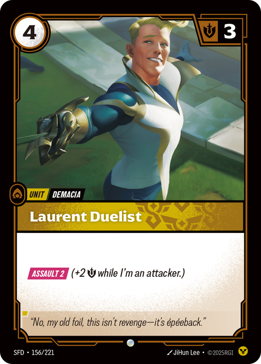 Laurent Duelist (Foil) * Common * SFD-156