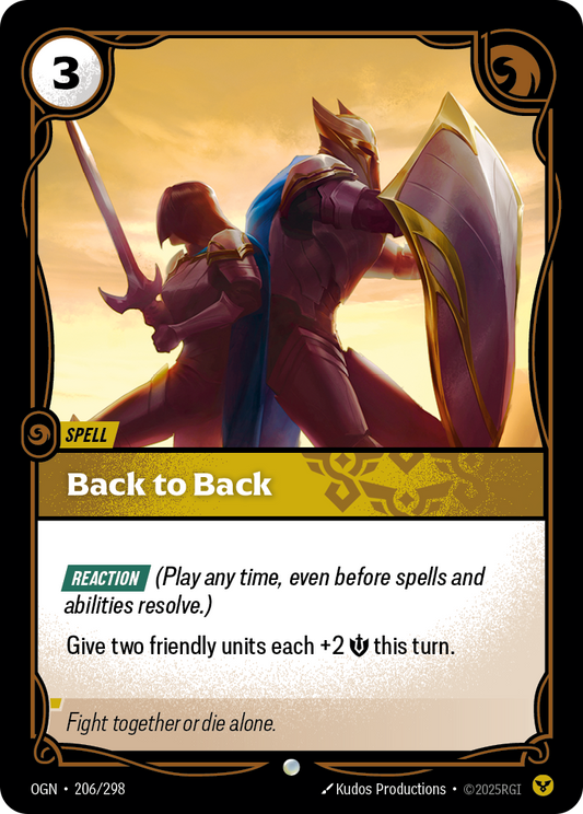 Back to Back * Common * OGN-206