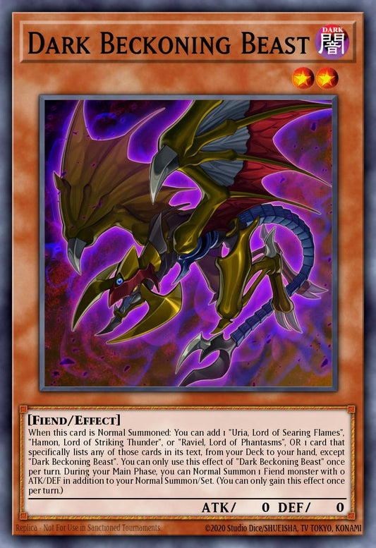 Dark Beckoning Beast * Ultra Rare * MP21-EN249
