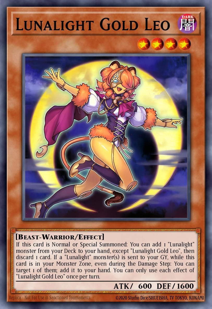 LAVD-ENL11 * Lunalight Gold Leo * Common * Legendary Arc-V Decks