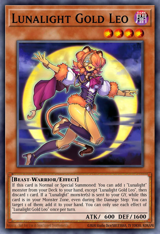 LAVD-ENL11 * Lunalight Gold Leo * Common * Legendary Arc-V Decks