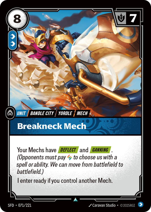 Breakneck Mech * Uncommon * SFD-071