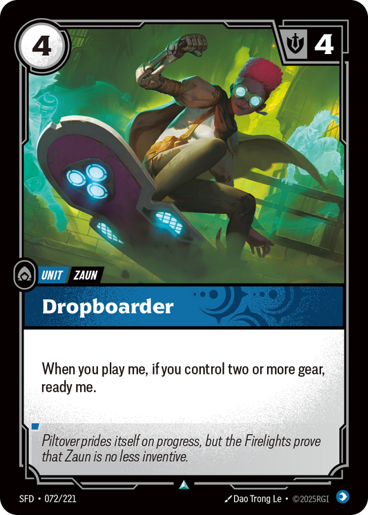 Dropboarder * Uncommon * SFD-072