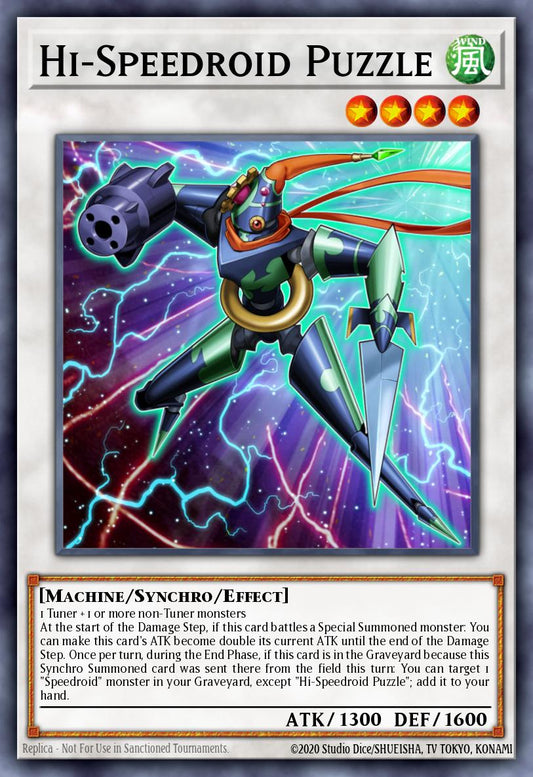 LAVD-ENS28 * Hi-Speedroid Puzzle * Common * Legendary Arc-V Decks