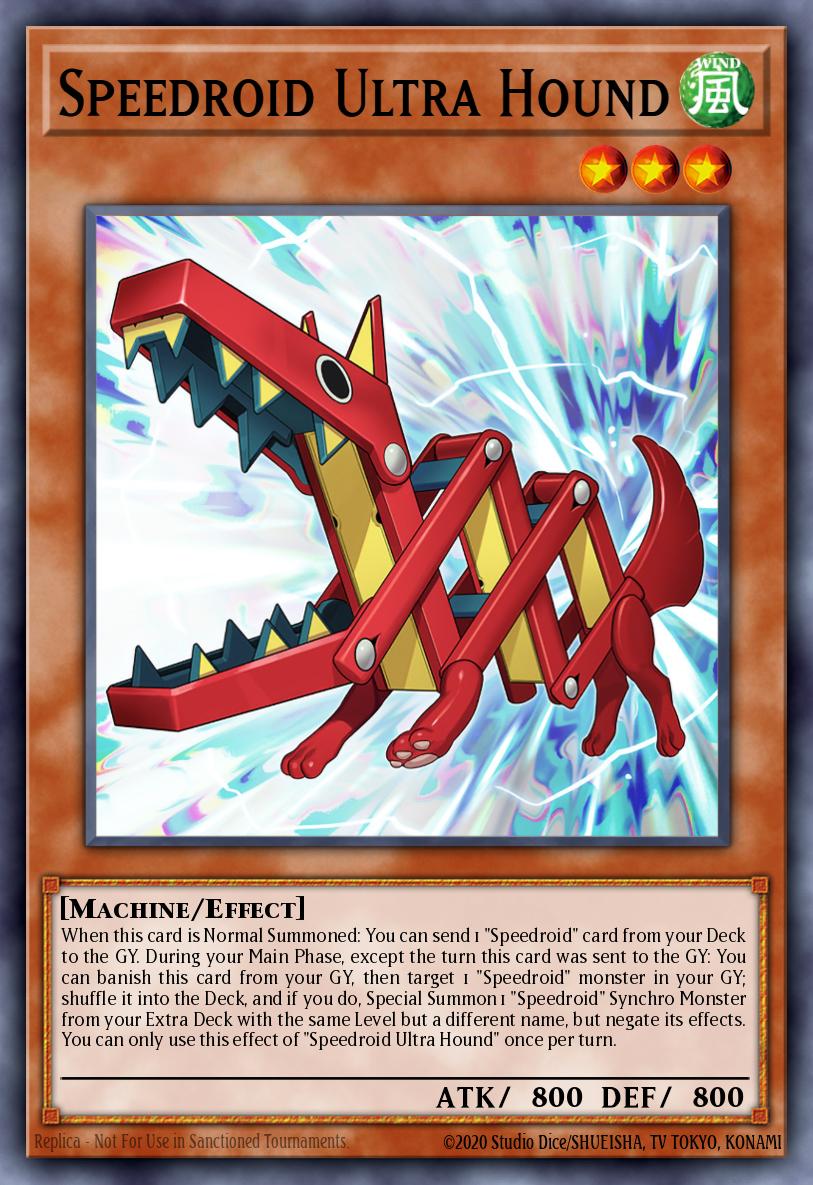 LAVD-ENS12 * Speedroid Ultra Hound * Common * Legendary Arc-V Decks