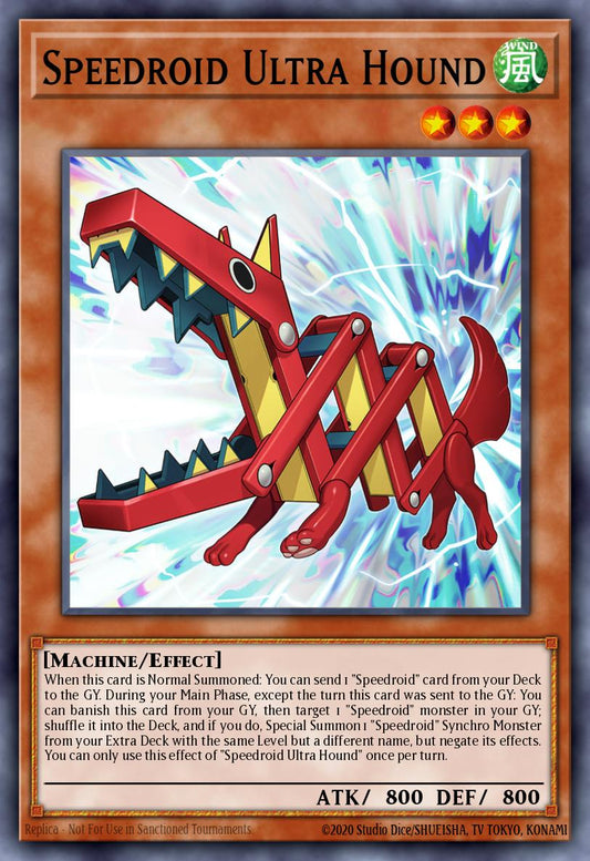LAVD-ENS12 * Speedroid Ultra Hound * Common * Legendary Arc-V Decks