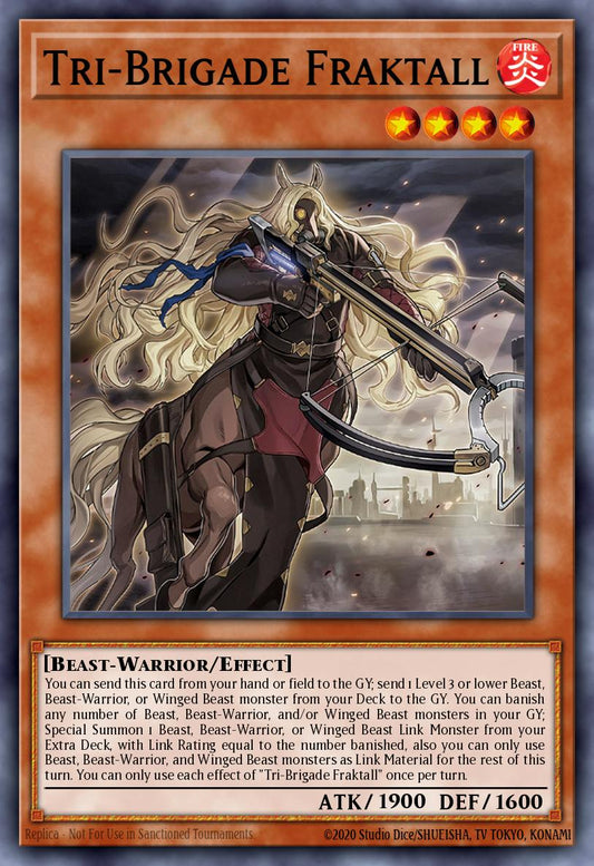 LAVD-ENL09 * Tri-Brigade Fraktall * Common * Legendary Arc-V Decks