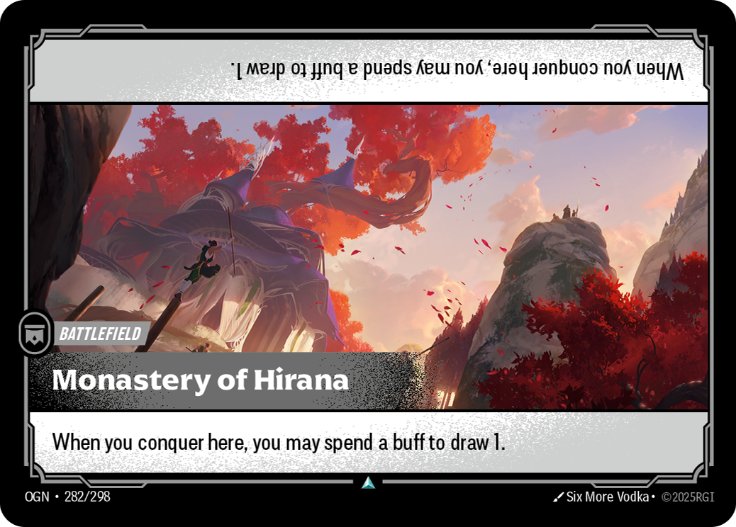 OGN-282 * Monastery of Hirana * Uncommon * Origins