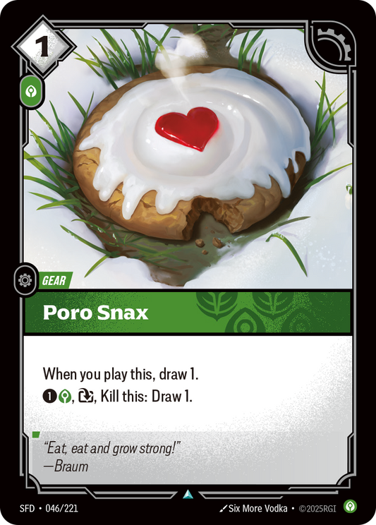 Poro Snax (Foil) * Uncommon * SFD-046