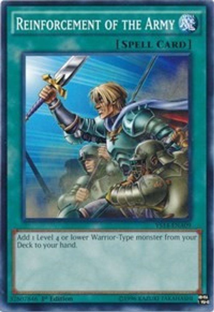 YS14-ENA09 * Reinforcement of the Army * Common * Space-Time Showdown Power-Up Pack