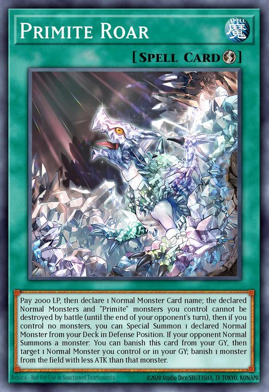 LAVD-ENO22 * Primite Roar * Common * Legendary Arc-V Decks