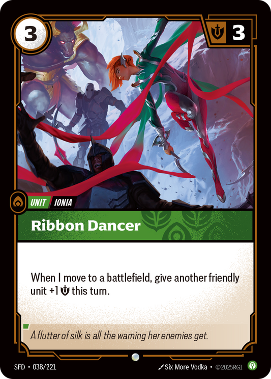 Ribbon Dancer (Foil) * Common * SFD-038