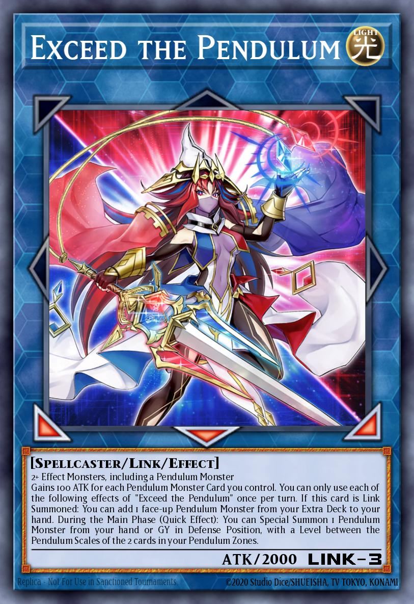 LAVD-ENO36 * Exceed the Pendulum * Ultra Rare * Legendary Arc-V Decks
