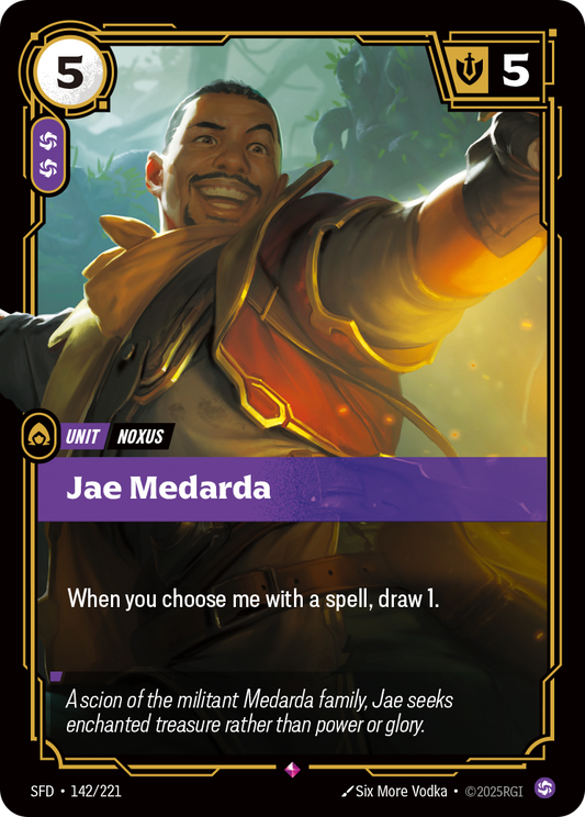Jae Medarda * Rare * SFD-142