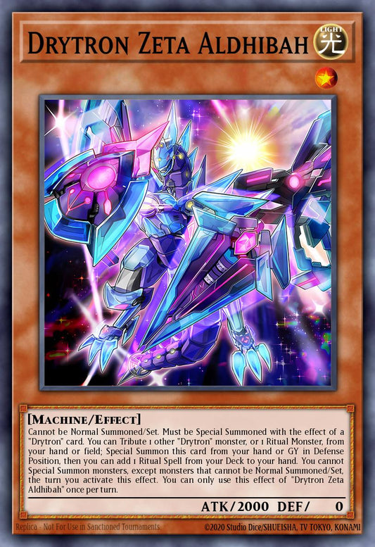 Drytron Zeta Aldhibah * Prismatic Secret Rare * MP21-EN240