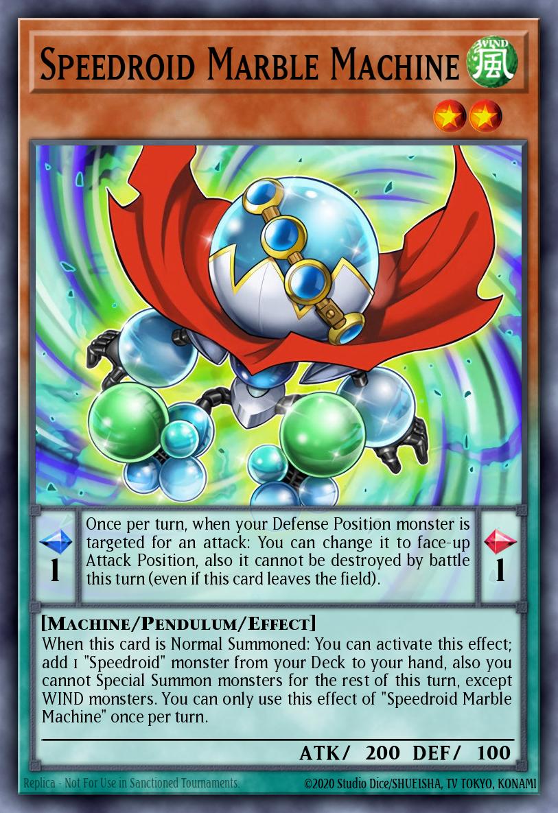 LAVD-ENS09 * Speedroid Marble Machine * Common * Legendary Arc-V Decks
