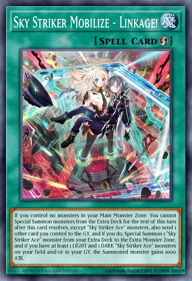 MAMO-EN020 * Sky Striker Mobilize - Linkage! (Extended Art) * Ultra Rare * Magnificent Monsters