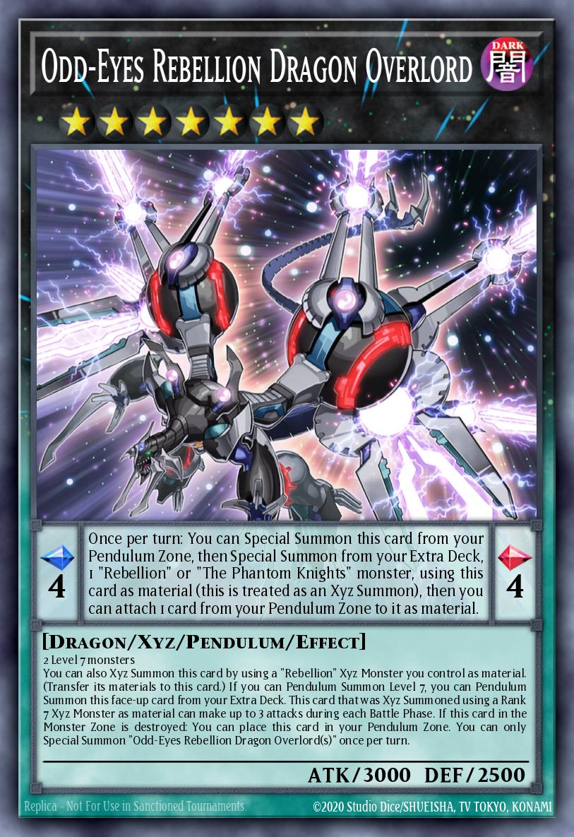 LAVD-ENO30 * Odd-Eyes Rebellion Dragon Overlord * Common * Legendary Arc-V Decks