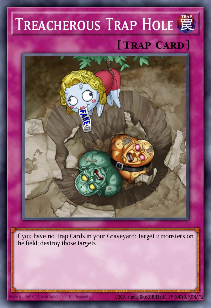 MAMO-EN114 * Treacherous Trap Hole * Ultra Rare * Magnificent Monsters