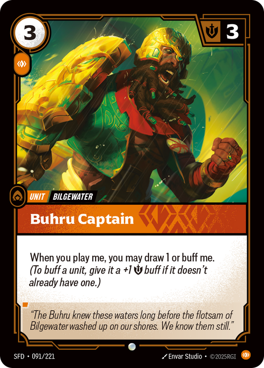 Buhru Captain (Foil) * Common * SFD-091