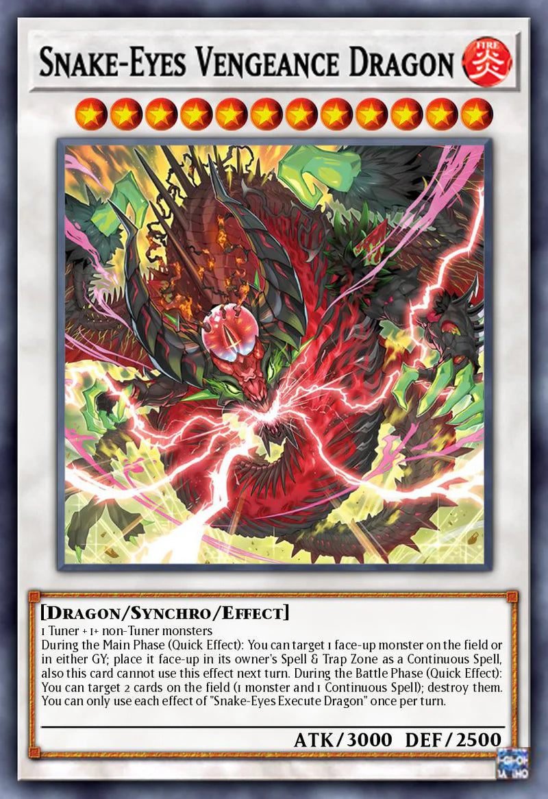 Snake-Eyes Vengeance Dragon