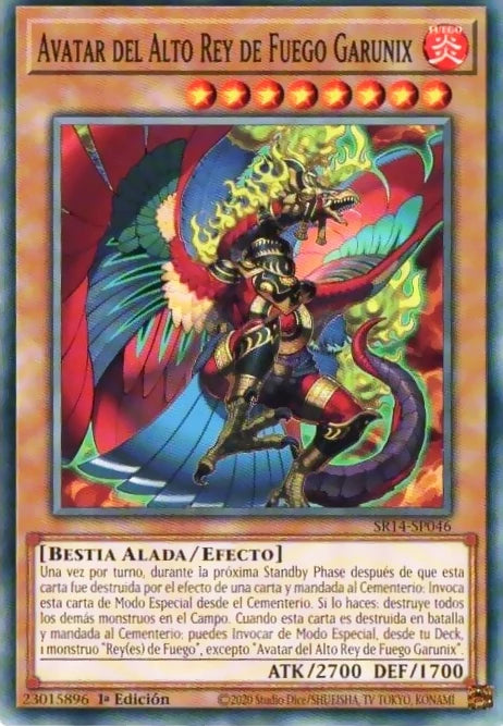 Fire King High Avatar Garunix