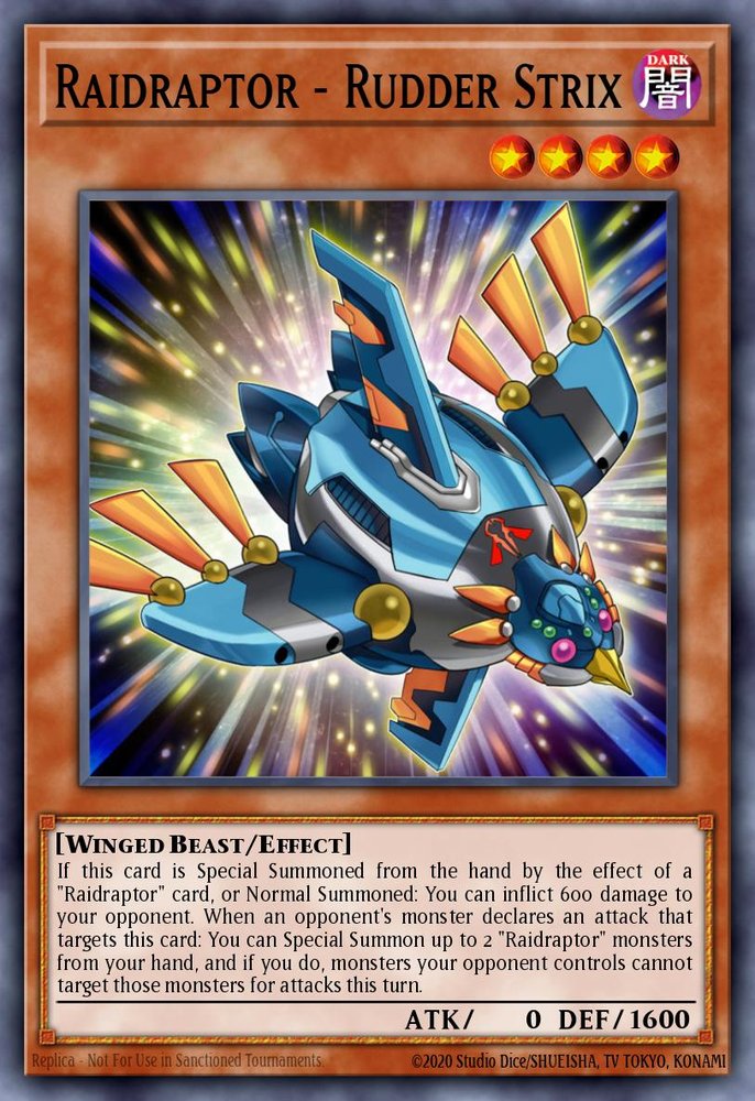 Raidraptor - Rudder Strix