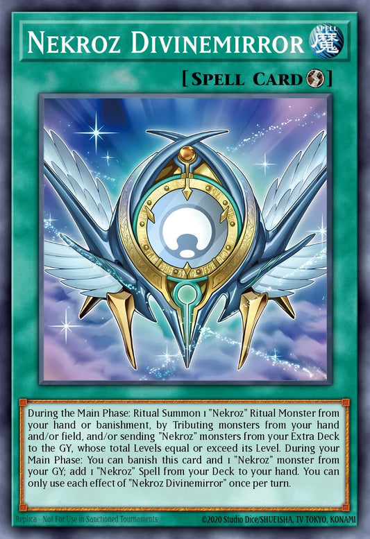 Nekroz Divinemirror * Ultra Rare * BLMM-EN027