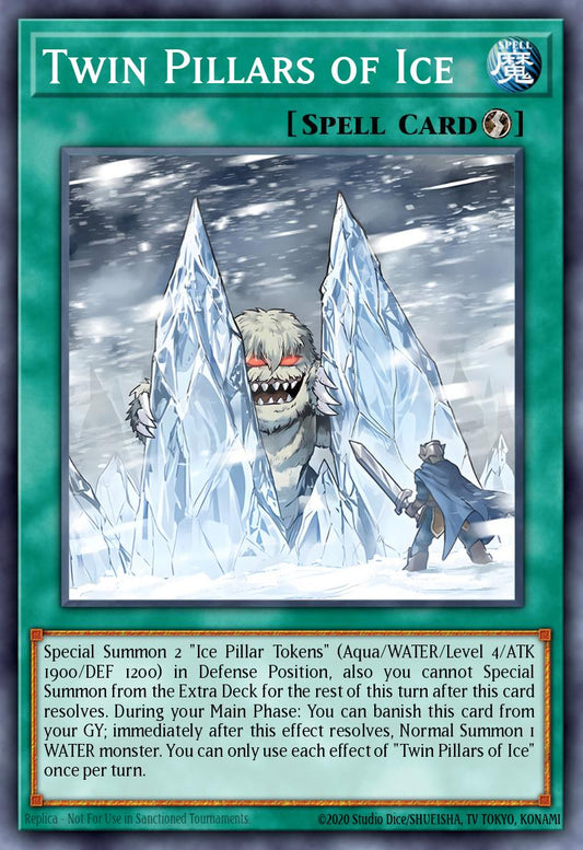 Twin Pillars of Ice * Ultra Rare * BLMM-EN032