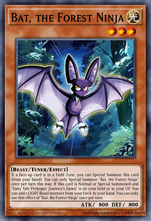 Bat, the Forest Ninja * Ultra Rare * BLMM-EN034