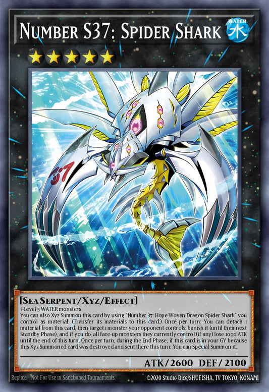 Number S37: Spider Shark * Ultra Rare * BLMM-EN037