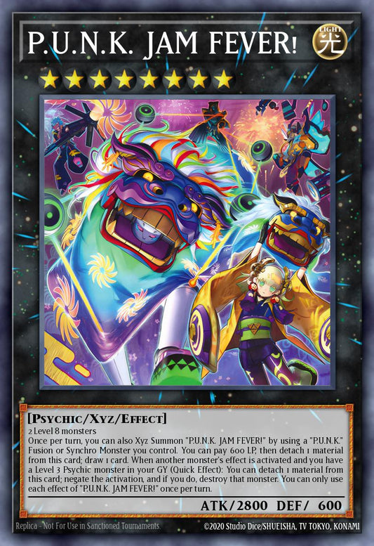 P.U.N.K. JAM FEVER! * Ultra Rare * BLMM-EN051