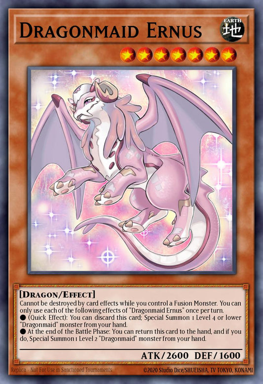 Dragonmaid Ernus * Ultra Rare * BLMM-EN055